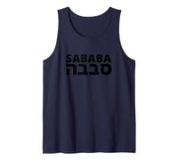 Sababa - Art authentique hébreu israélien - Fierté juive Débardeur