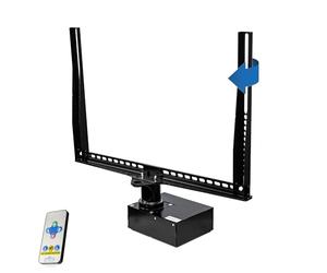 SABAJ M&D Support TV Motorisé in-Stand 340 - Rotation 340° Télécommandée, 40 - 70'' / 55 kg, VESA 100×100 - 600×400, Montage sous Plateau