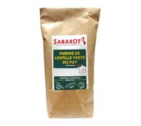Sabarot - Farine de Lentille verte du Puy sachet 400g