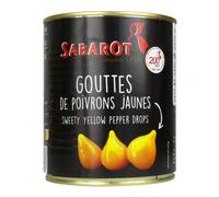 Sabarot - Gouttes de poivrons jaunes 325g