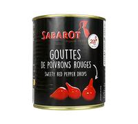 Sabarot - Gouttes de poivrons rouges 325g