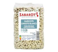 Sabarot - Haricots lingots blancs - Sachet 1kg