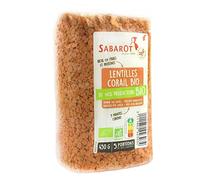 Sabarot - Lentilles corail biologiques - Sachet 450g