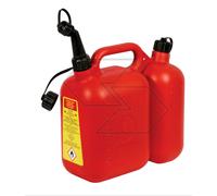 Sabart Bidon Double 2 Compartiments Homologué Huile 2,5 Lt Et Essence 5 R350156