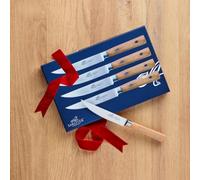 SABATIER - Coffret de 4 couteaux à Steak GAUCHO - 13 cm - Lame Inox - Parfaits pour Trancher les Viandes Cuites avec Précision
