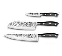 - CARBON - Set de 3 couteaux de cuisine