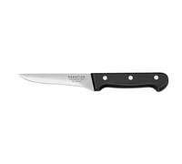 SABATIER TROMPETTE - Couteau à désosser - Universal - Acier MoV finition satinée manche ABS et rivets acier - 26 cm (Lame 13 cm) - Noir