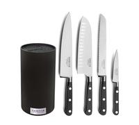 SABATIER TROMPETTE Origin - Bloc Noir 4 couteaux de cuisine