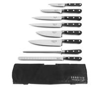 SABATIER TROMPETTE Origin - Trousse souple avec 8 couteaux de cuisine