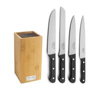 SABATIER TROMPETTE Universal - Bloc Bambou 4 couteaux de cuisine