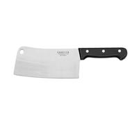 Sabatier Trompette Universal - Couperet 18cm | Couperet lame large 18 cm pour viandes et os fins, acier 5Cr15MoV, manche ABS pleine soie