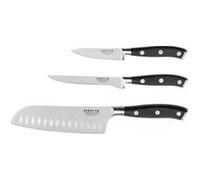 Vulcano - Set 3 couteaux de cuisine Sabatier Trompette