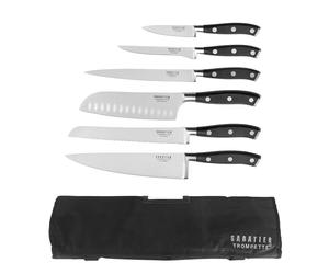 Sabatier Trompette Vulcano - Valise hôtelière 6 couteaux de cuisine