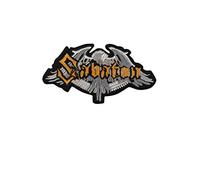 Sabaton Écusson brodé doré argenté