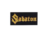 Sabaton Power Écusson brodé à repasser avec ruban en métal