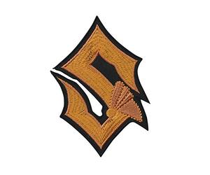 Sabaton S Power Écusson brodé à repasser avec inscription en métal