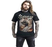 Sabaton Shiroyama T-Shirt Black Men O Neck Brand Shirts Short Sleeve Printed T-Shirt Size 3XL