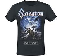 Sabaton The War to End All Wars Unisexe T-Shirt Manches Courtes Noir M