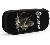 Sabaton Trousse À Crayons, Sacs À Stylos De Grande Capacité, Sac De Rangement De Papeterie Pour Étudiants, Adapté Au Bureau Scolaire Des Garçons Et Des Filles