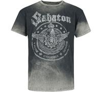 Sabaton Valor Courage Honor Homme T-Shirt Manches Courtes Anthracite 4XL