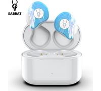 SABBAT X12Ultra Ecouteurs sans fil, casque stéréo TWS, BT5.2, design ergonomique, stéréo intra-auriculaire, réduction du bruit, pierre de brume