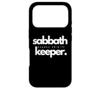 Sabbath Keeper Seventh Day Baptist Adventist Resnant Coque pour iPhone 17 Pro