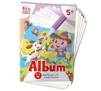 Sabbiarelli - Album Enfants et Chiots | Feuilles Adhésives pour Sand Art