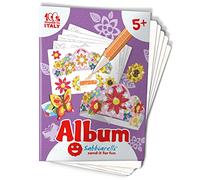 Sabbiarelli - Album Les Bijoux | Feuilles Adhésives pour Sand Art