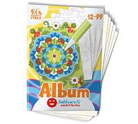 Sabbiarelli - Album Mandala Art | Feuilles Adhésives pour Sand Art