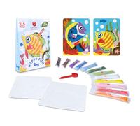 Sabbiarelli - Bag Happy Fish | Mini Kit Sand Art : Petits Poissons