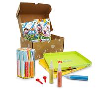 Sabbiarelli Sand-it For Fun - Boîte Pâques en Joie, Kit Créatif de Coloriage avec du Sable, Activité Manuelle, Chasse aux Œufs, Idée Cadeau pour Enfants de 3 ans et plus
