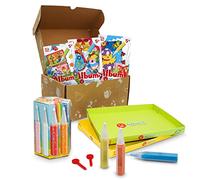 Sabbiarelli Sand-it For Fun - Boîte Pâques en Joie, Kit Créatif de Pâques, Kit à Colorier avec du Sable, Activité Manuelle, Idée Cadeau et Activité de Fête Printanière, Enfants 5+