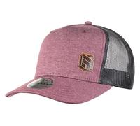 SABBOT Ezra Casquette snapback pour homme et femme - Casquette d'extérieur en coton et élasthanne - Design moderne - Réglable - Maille respirante, bordeaux, Einheitsgröße-XL