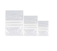 Sabco Lot de 300 sacs hermétiques avec inscription sur des panneaux de différentes tailles - 100 de 1,5 x 2,5 x 7,6 x 4,5 cm