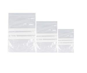 Sabco Lot de 300 sacs hermétiques avec inscription sur des panneaux de différentes tailles - 100 de 1,5 x 2,5 x 7,6 x 4,5 cm