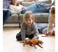 Saber-Toothed Tiger - Realistic Smilodon Toy Model,Toothed Tiger Animals, Educational Ancient Animal Toys Suitable For Home Decoration Cake Toppers Birthday Gift, Dinosaur Figurine Collectible Desk Or