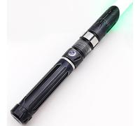 Saberforms Sabre laser duel, avec 12 couleurs RVB, 16 polices sonores et contrôle de mouvement, avec poignée en métal de qualité supérieure et lame interchangeable, sabre laser pour adultes et enfants