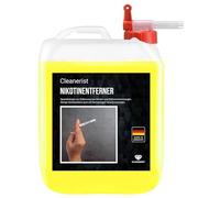 Sabeu Cleanerist Nettoyant pour nicotine 5 l dans le flacon pulvérisateur avec robinet de vidange FLUXX® de Sabeu - Nettoyant spécial pour éliminer les dépôts de nicotine