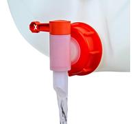 SABEU Robinet verseur Fluxx AH 23mm DIN 51 Bidon Robinet verseur 5 à 10 litres universel alimentaire en plastique et plastique pour eau cuisine eau chaude jardin camping essence