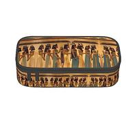 SABFWF Trousse à crayons polyvalente avec imprimé « Women in Ancient Egypt » - Grande capacité - Pour le bureau, Noir , Taille unique, Étui à clé