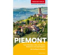 Sabine Herre TRESCHER Reiseführer Piemont: Turin, Seealpen, Langhe, Monf (Poche)