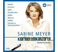 SABINE MEYER - KLARINETTENKONZERTE (COLLECTOR'S EDITION) 5 CD NEUF