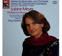 Sabine Meyer , Wolfgang Meyer - Works for Clarinet and Orchestra (Weber, Baermann, Mendelssohn) - His Master's Voice - 27 0220 1