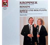 Sabine und Wolfgang Meyer - Krommer: Concerti op. 35 & 91 / Rossini: Variazioni & Introduzione, Tema e Variazioni [Vinyl LP] [Schallplatte]