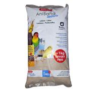 Sable Anisand nature Litière 5 kg + 1 kg gratuit pour oiseaux - zolux