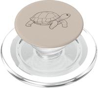 Sable/Beige/Tan - Tortue Mignonne pour Les Amoureux de Tortues océan PopSockets PopGrip pour MagSafe