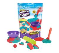 Sable cinétique Mold 'n Flow - SPIN MASTER - Jouet pour enfant - 2 couleurs + 3 accessoires