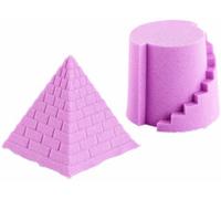 Sable cinétique, moulable et stable - 500 g - fin - violet Playtastic