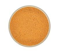 Sable coloré orange pour décorations 370 g, sable coloré pour vases en verre, rite du sable, fin 0,2-0,6 mm, idéal pour vos idées décoratives