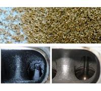 Sable coquilles de noix de noyer 16/50 0,6-1 mm Maille 3 kg